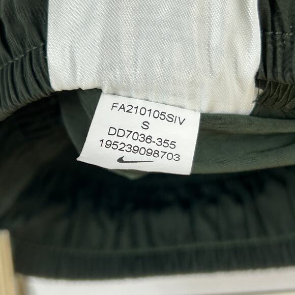 Nike Sportswear NSW Woven Jogger Pants Olive Green DD7036-355 Men's Size S - Picture 9 of 10